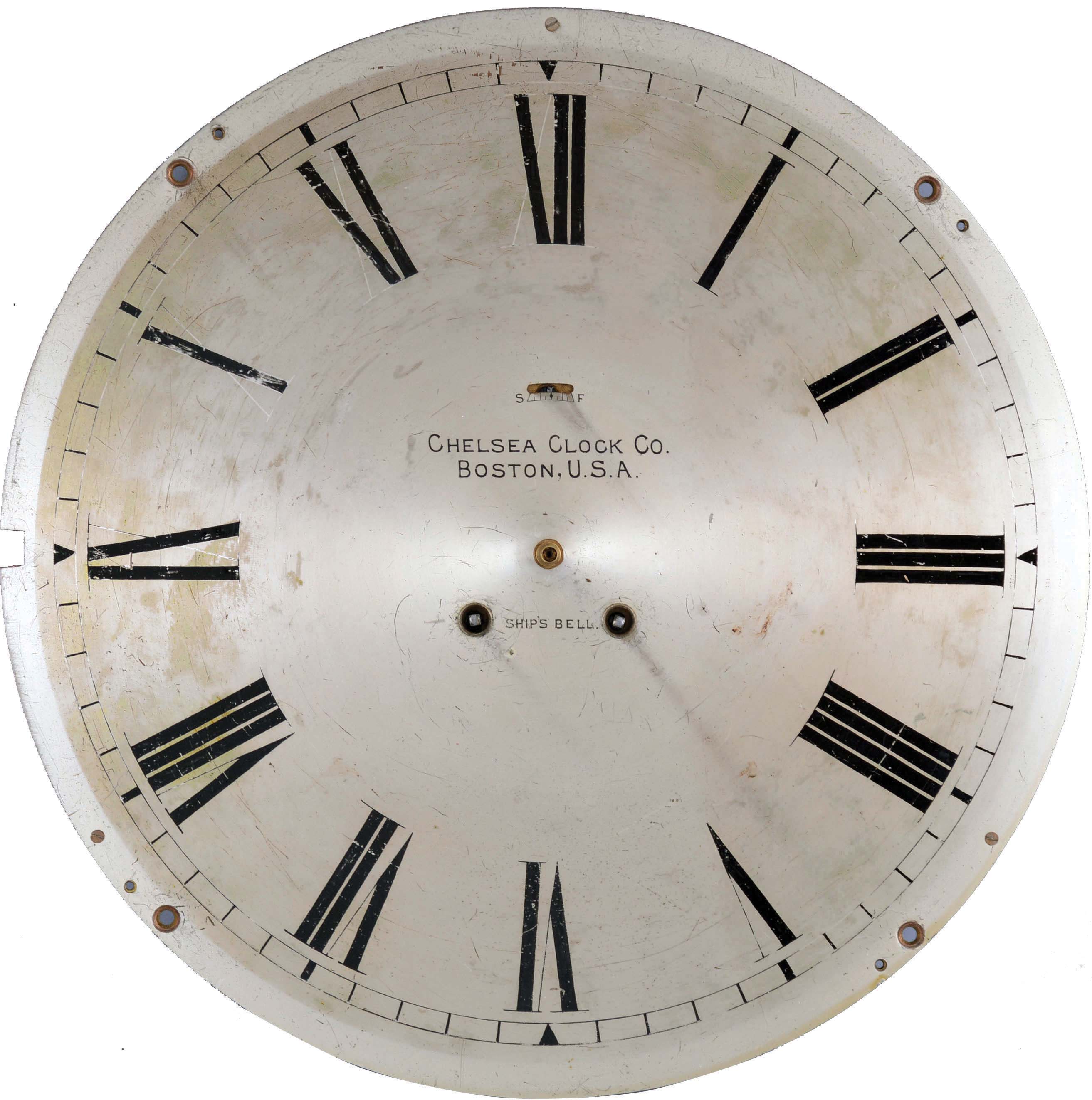 Important 12 Ships Clock with Exposed Escapement, signed Harvard Clock  Co., Boston - Inventory - Hyland Granby