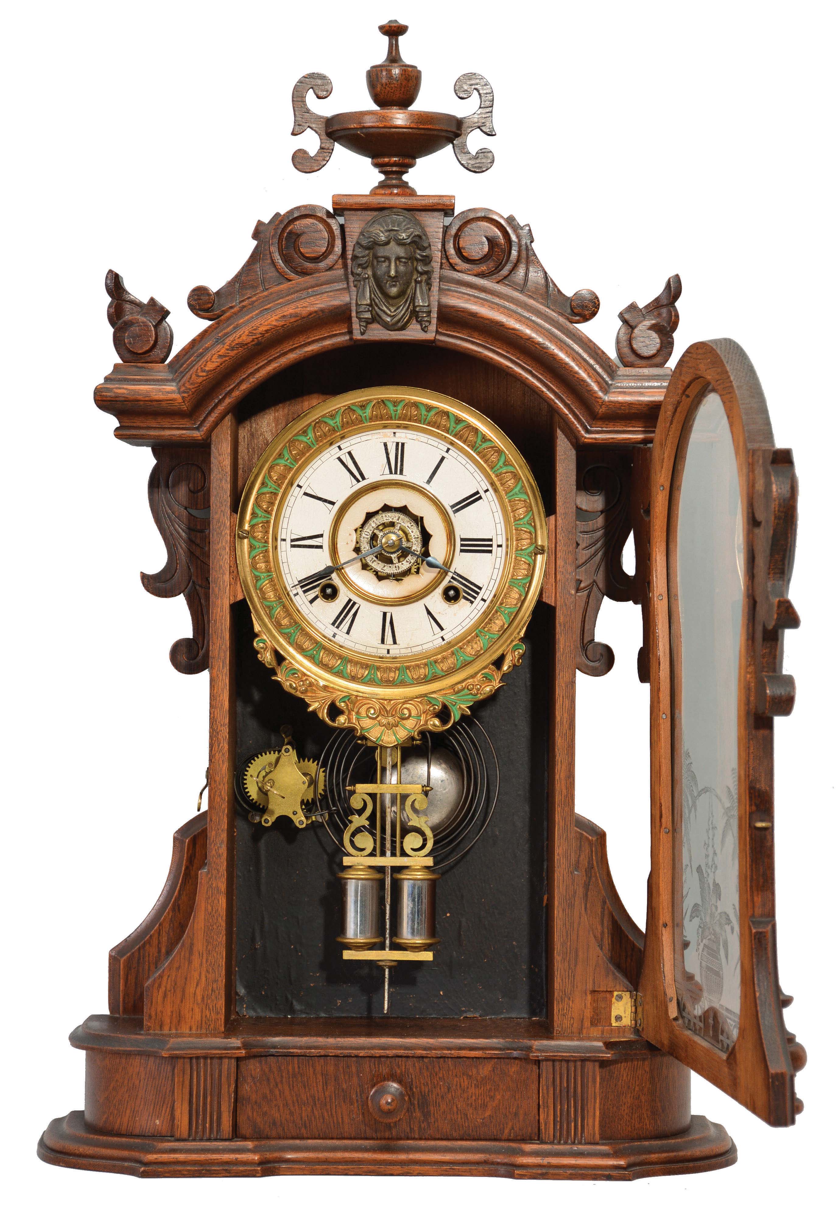 Artifact Spotlight: Our Ansonia Mercury Mantel Clock, by Thomas Wolfe  Memorial