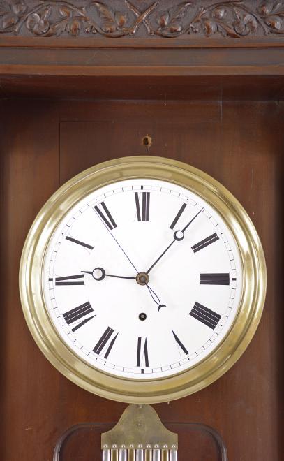 Waterbury Clock Co., Waterbury, Conn., "Regulator No. 7", hanging jeweler