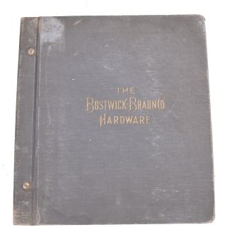 Books- 9 (Nine) Catalogs on Tools and Hardware: large catalogs featuring hardware, tools, and some finished goods. Companies include: Bostwick-Braun Hardware Co.; Hibbard, Spencer, Bartlett & Co.; Wm. Frazer Jr.; Watkins-Cottrell Company; Belknap Hardware & Manufacturing Co.; Buhl Sons Co.; Lyon Brothers Inc.; and Phoenix Chair Company. Also included is a 1918 Donnelley "Red Book" business directory and buyer