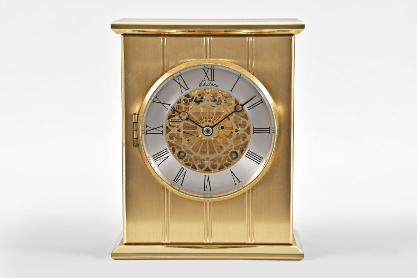 CHELSEA CLOCK CO. BOSTON MODEL DESK CLOCK | Barnebys